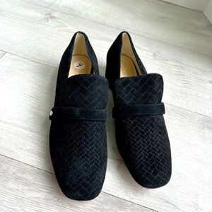 Nwob Cole Haan Eber Loafer suede in black size 7
